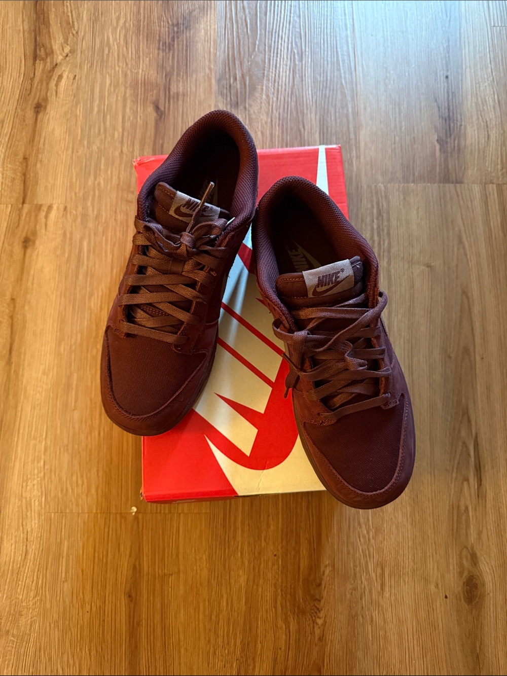 Nike Dunk Low Retro Premium Men's Burgundy Crush
